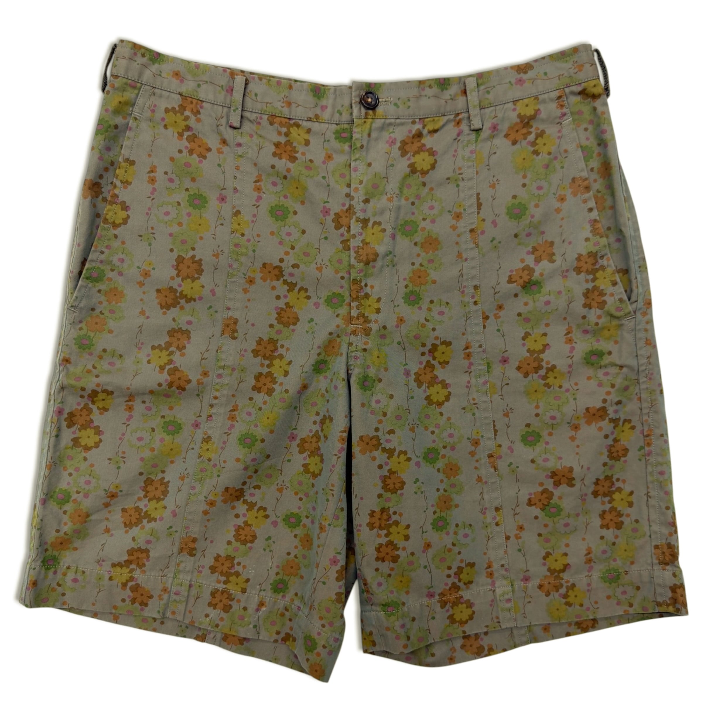 【Comme des Garçons HOMME】AD1997 HALF PANTS 花柄 ハーフパンツ