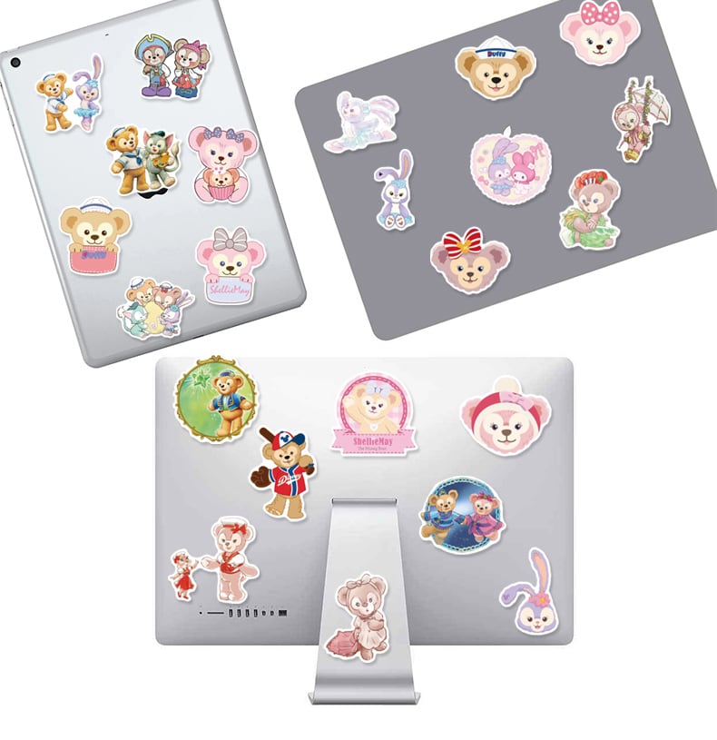 36枚 ダッフィーフレンズA 防水ステッカー シール | aboo