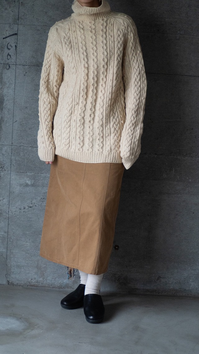 "Inisfree" 1990s Aran sweater