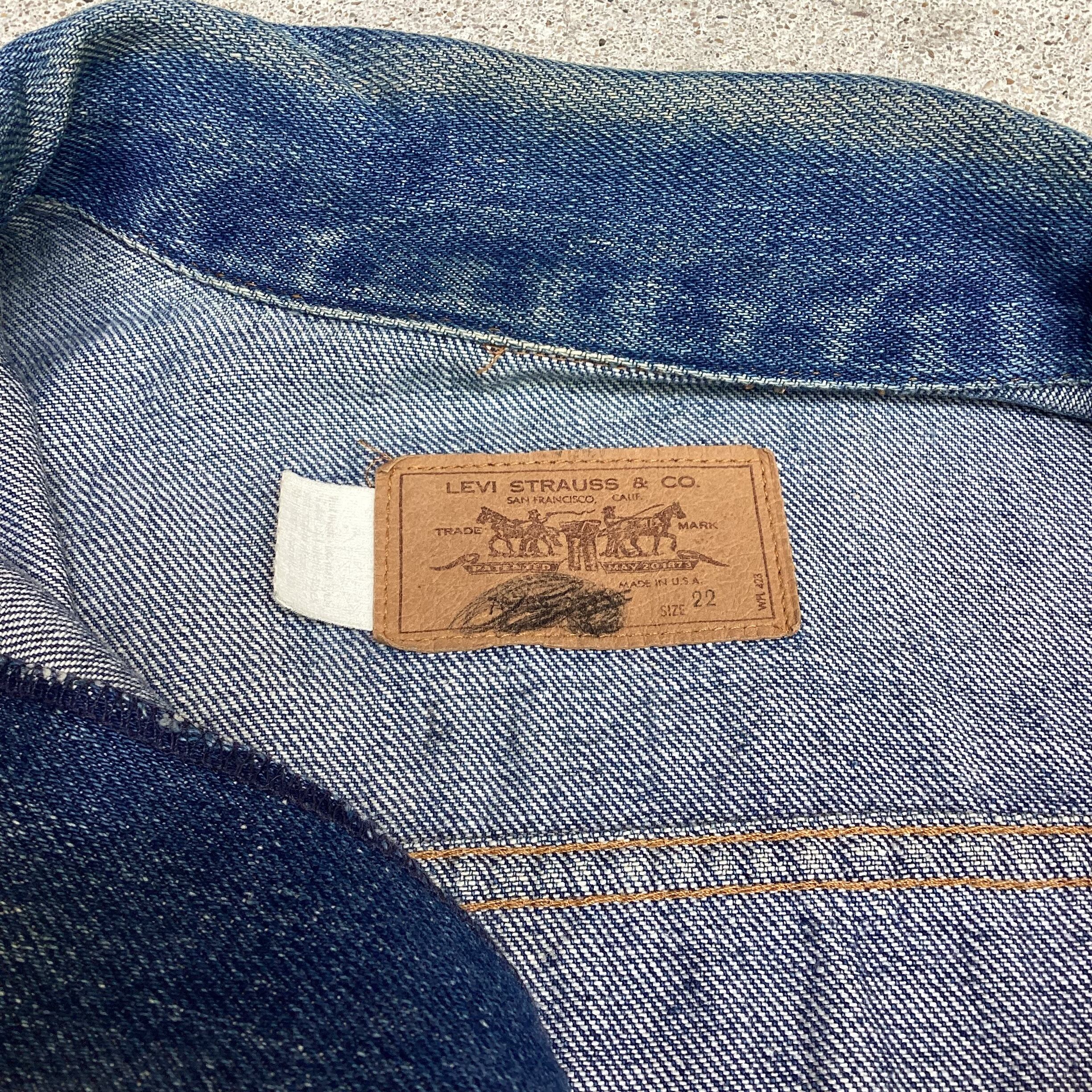 70s Levi's Lot.70705-0317 Stretch Denim Trucker Jacket “Boys 70s Levi's Lot.70705-0317 Stretch Denim Trucker Jacket “Boys