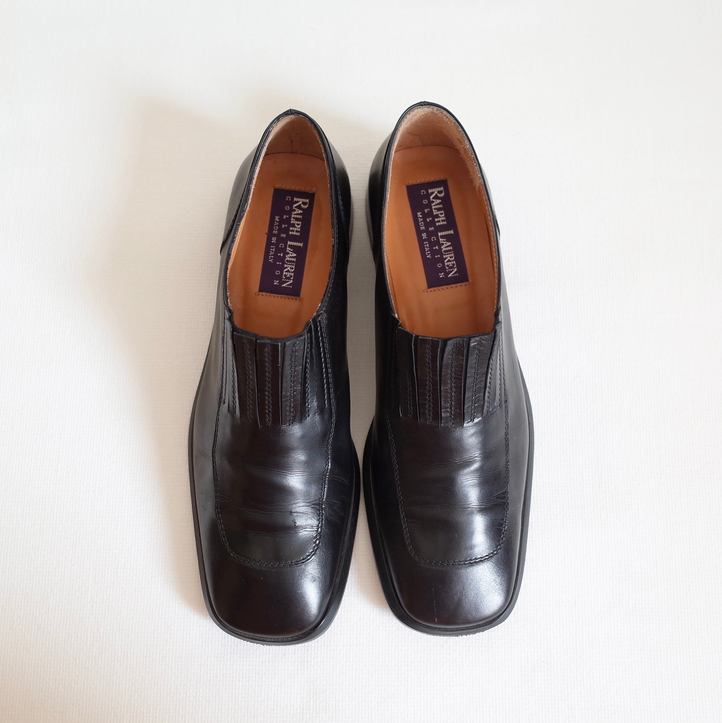 Ralph Lauren square toe shoes