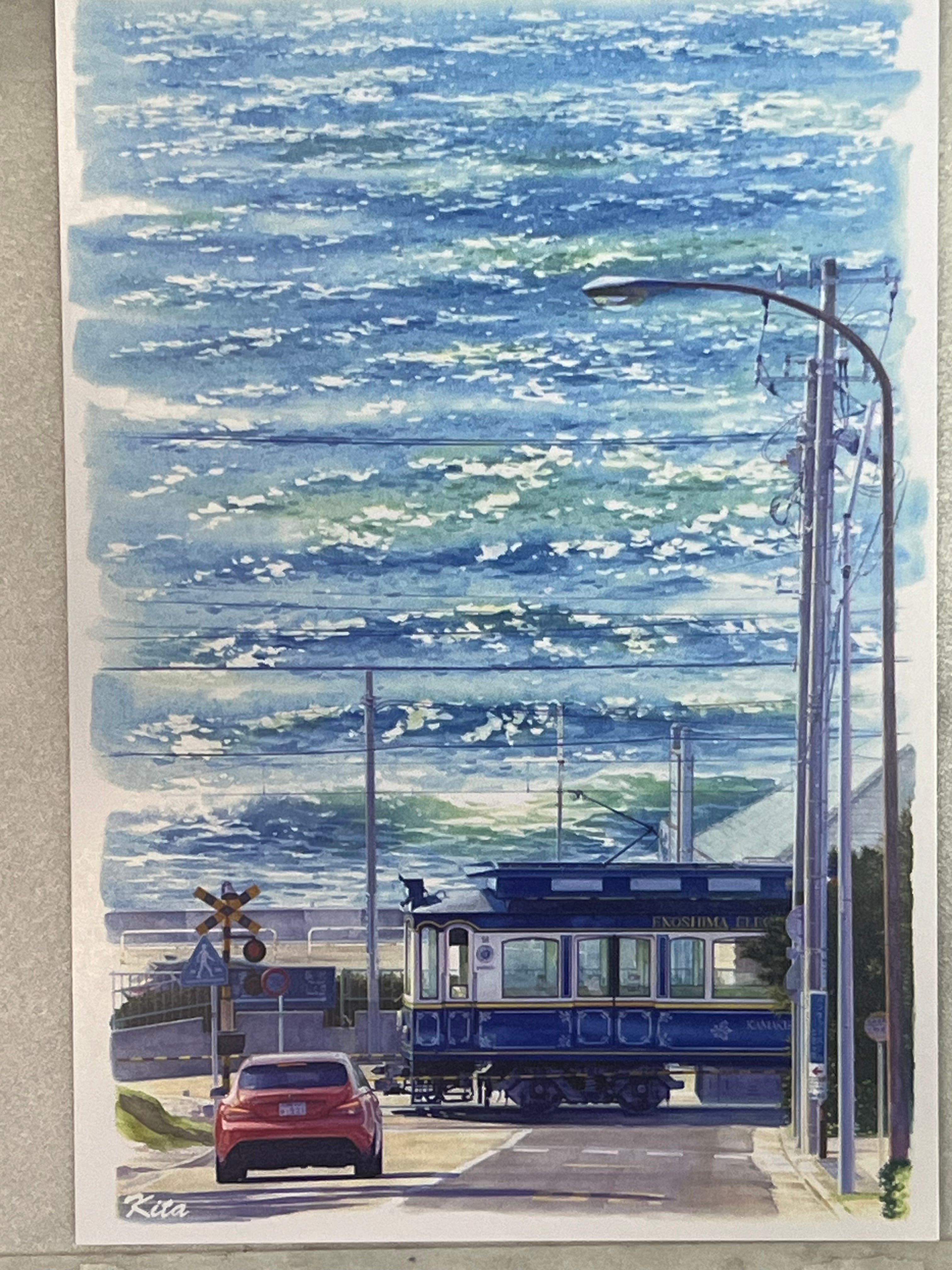 0037 ポストカード（江ノ島 参道） | SUN湘南ギフト