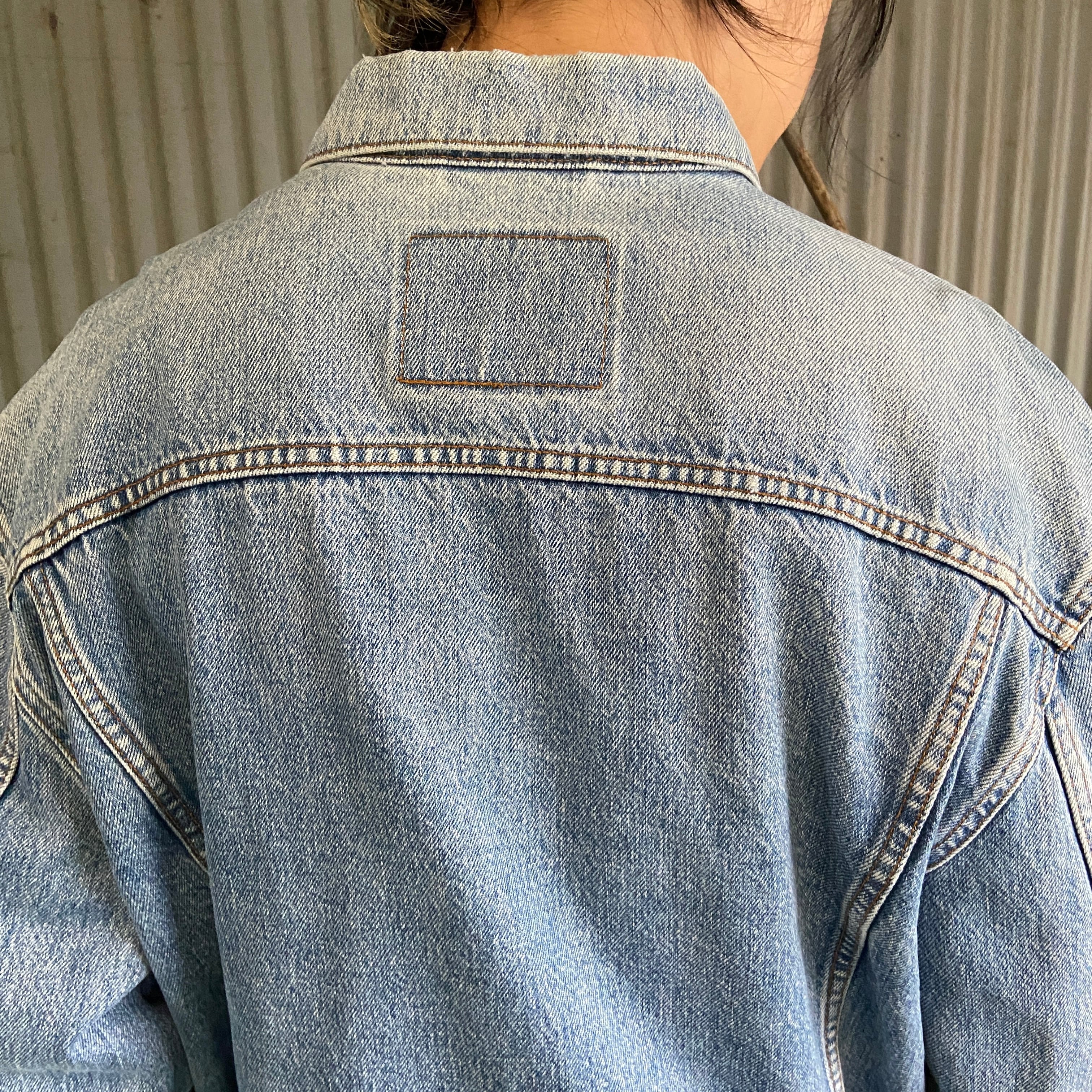 90年代 Levi's ユーロリーバイス 70503 02 デニムジャケット メンズL 古着トラッカージャケット 90S ヴィンテージ ビンテージ  【デニムジャケット】【3anniv】【CS2312-AL2】 | cave 古着屋【公式】古着通販サイト