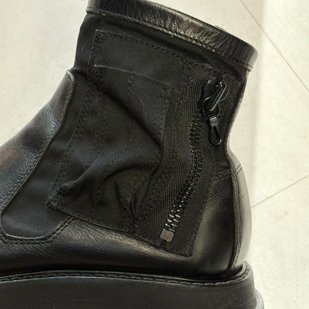 JULIUS ユリウス 20AW GORDINI Utility Pocket Boots サイドジップ