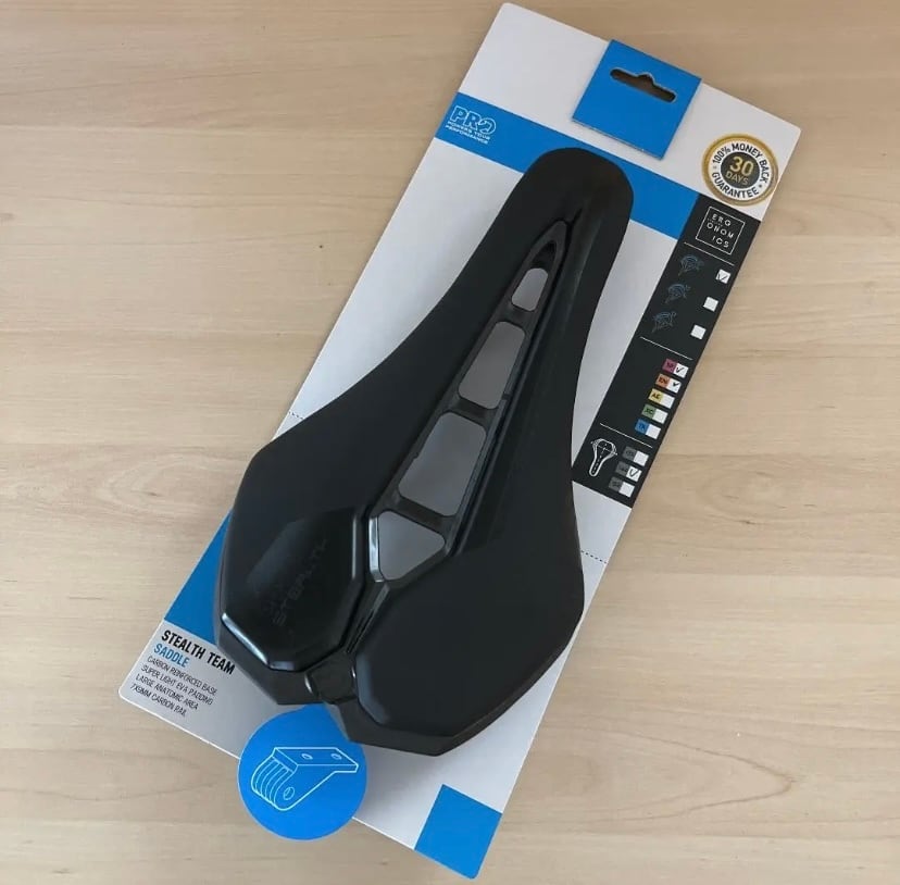 シマノPRO STEALTH TEAM サドル カーボンレール 142mm