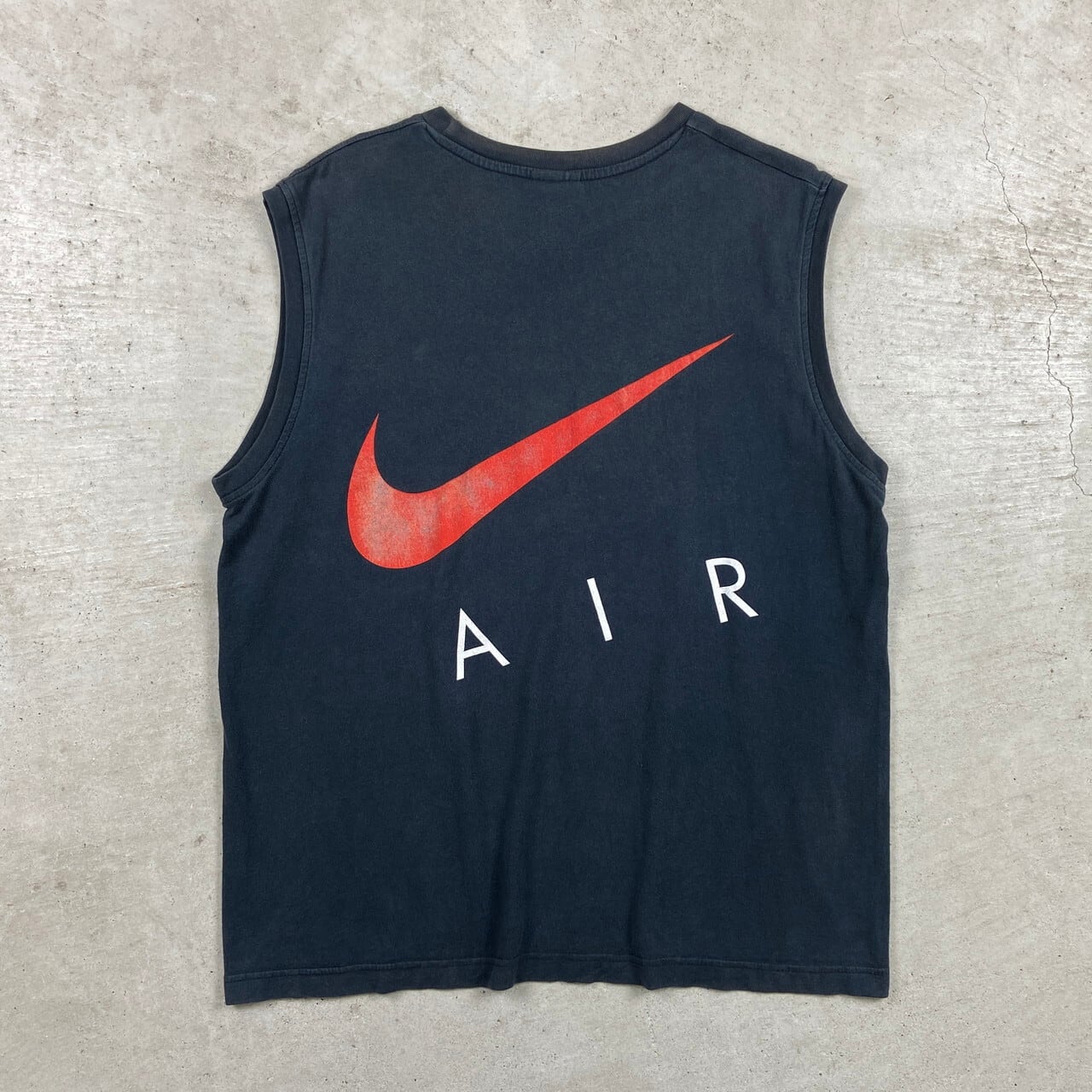 00年代 NIKE AIR ナイキ スウォッシュ ノースリーブTシャツ タンク 