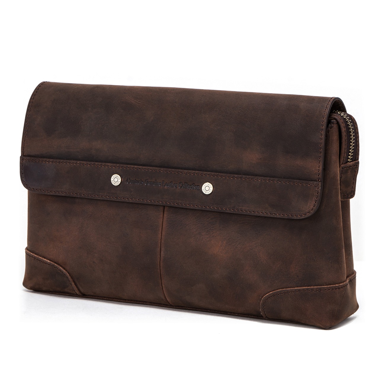 Crazy Horse Leather Clutch Bag / 本革 クレイジーホース レザー クラッチ バッグ