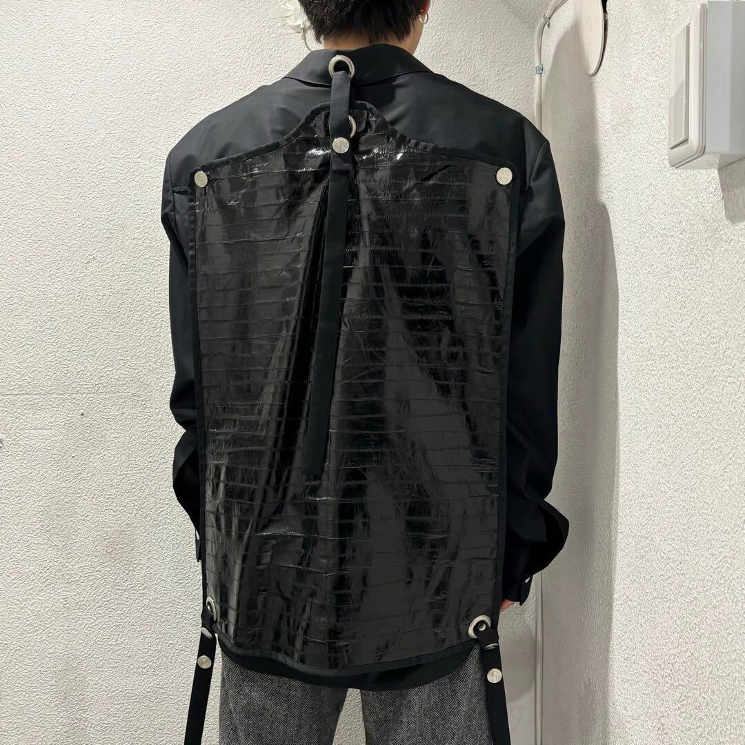 NAMACHEKO ナマチェコ 22SS バックイールレザーオーバーサイズ 