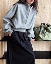 Half zip sweat Pullover　T20164