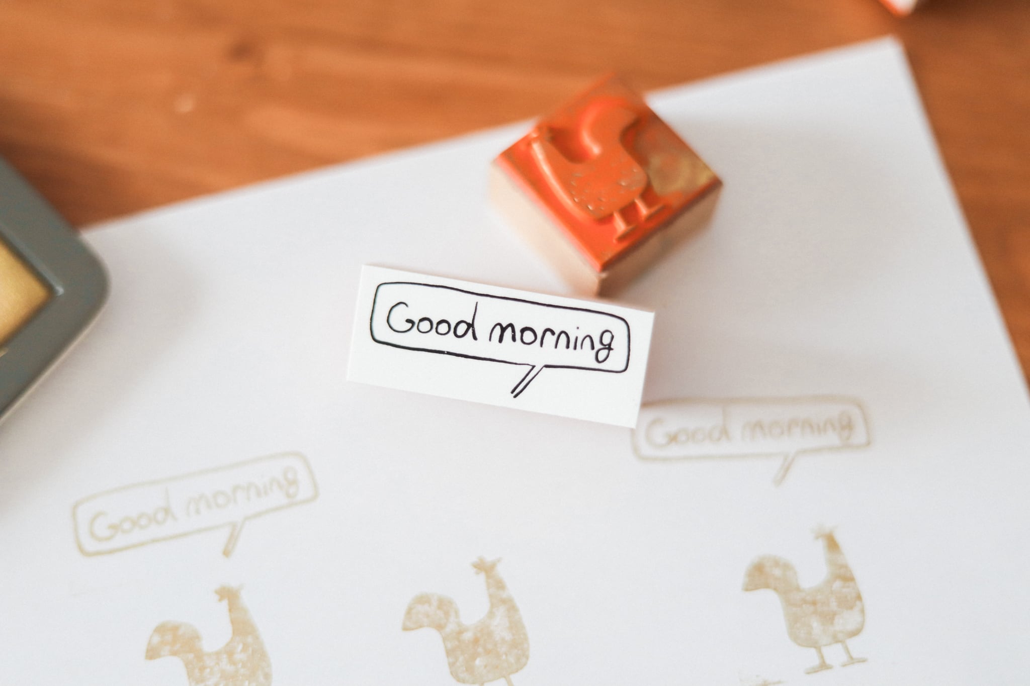 GOOD MORNING
