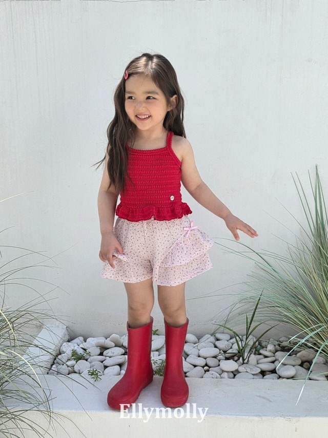《予約》ellymolly ¨ ruy ruffle pants ¨ 26summer