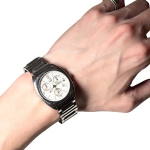 vintage DUNHILL “Cityscape” chronograph quartz watch