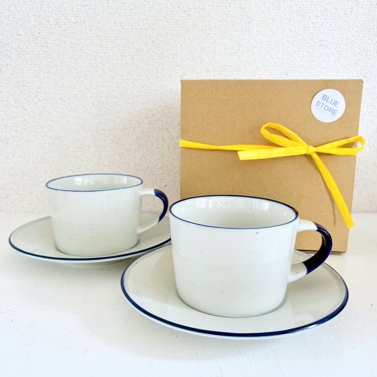 【コーヒーカップ ソーサー付き 250ml/ラッピング込み/ペアセット/ギフトセット】Manses Design モンセスデザイン 公式輸入代理店|北欧食器|結婚祝い|ギフト|食洗機対応|Månses Design