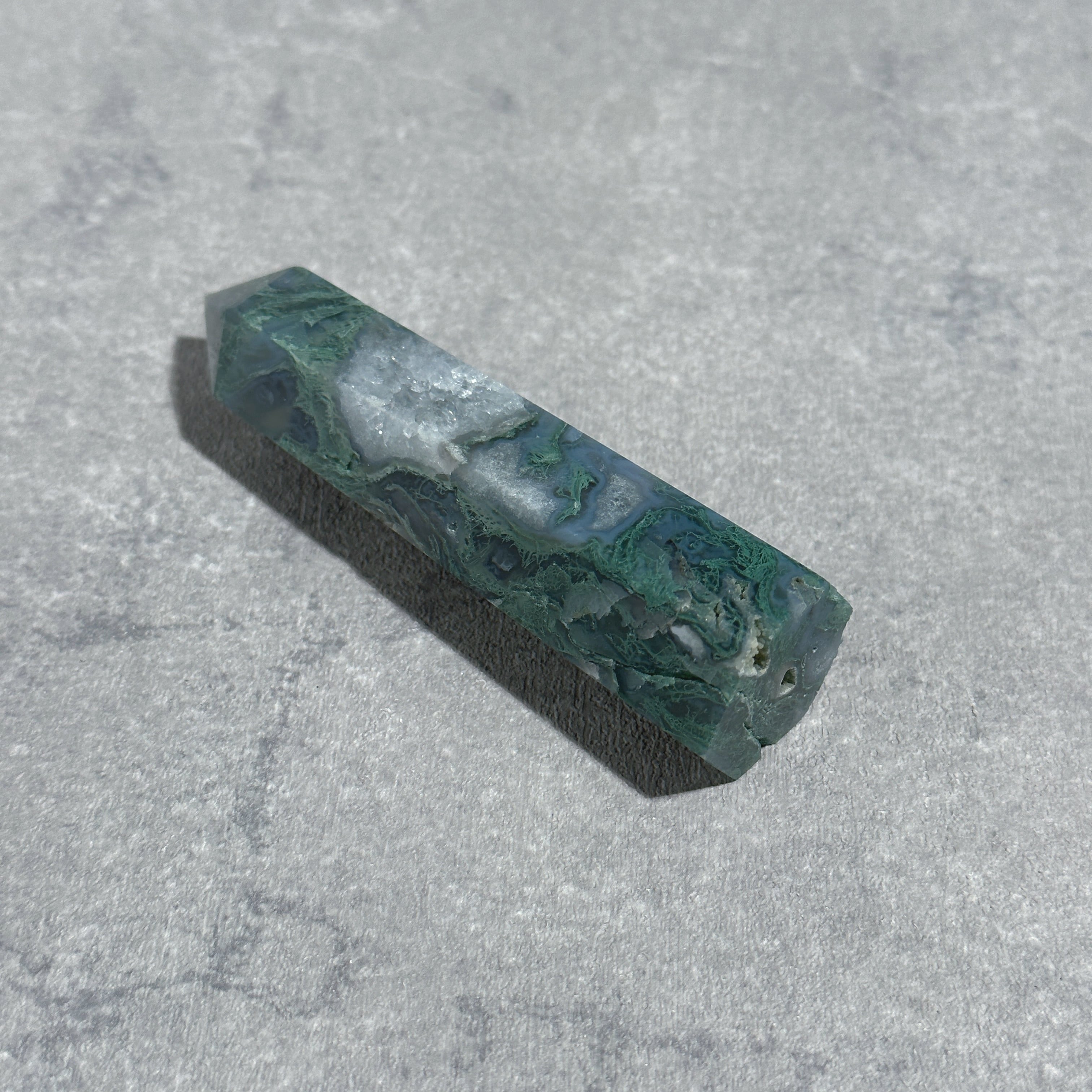 モスアゲート タワー11◇ Moss Agate ◇天然石・鉱物・パワーストーン