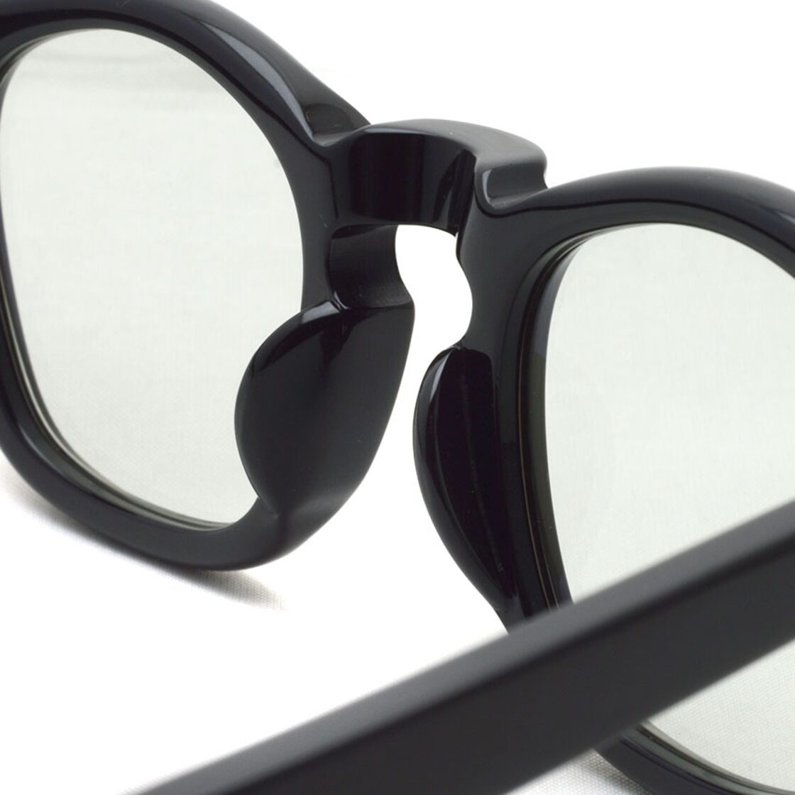 guepard / gp-05 / noir (black) - Light Green Flat lenses ブラック 