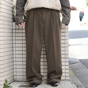 PRONTI textured twill design rayon blend wide slacks