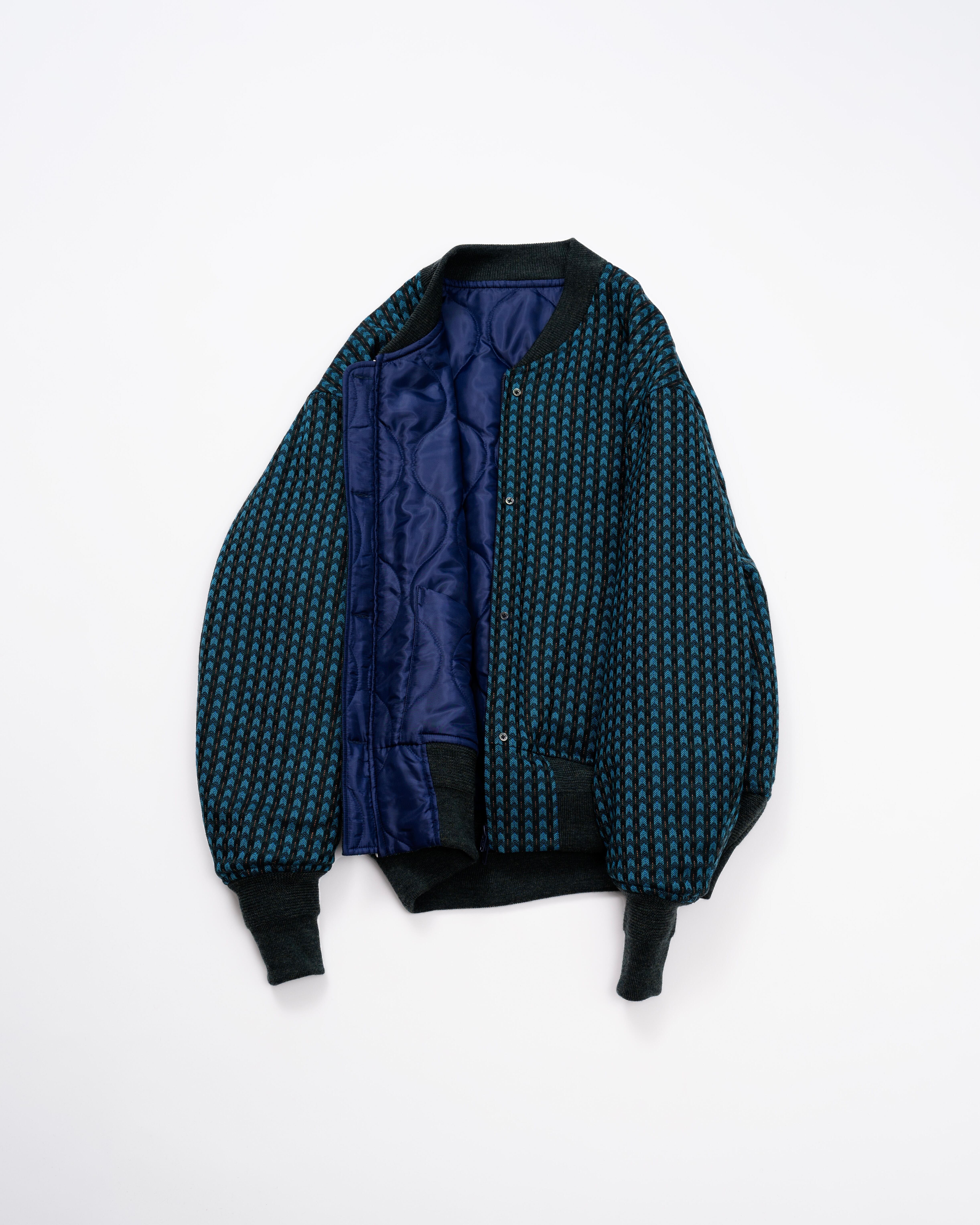 Reversible rib blouson DASHINGTWEED