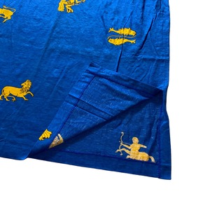vintage HERMES “Zodiac” print one-piece