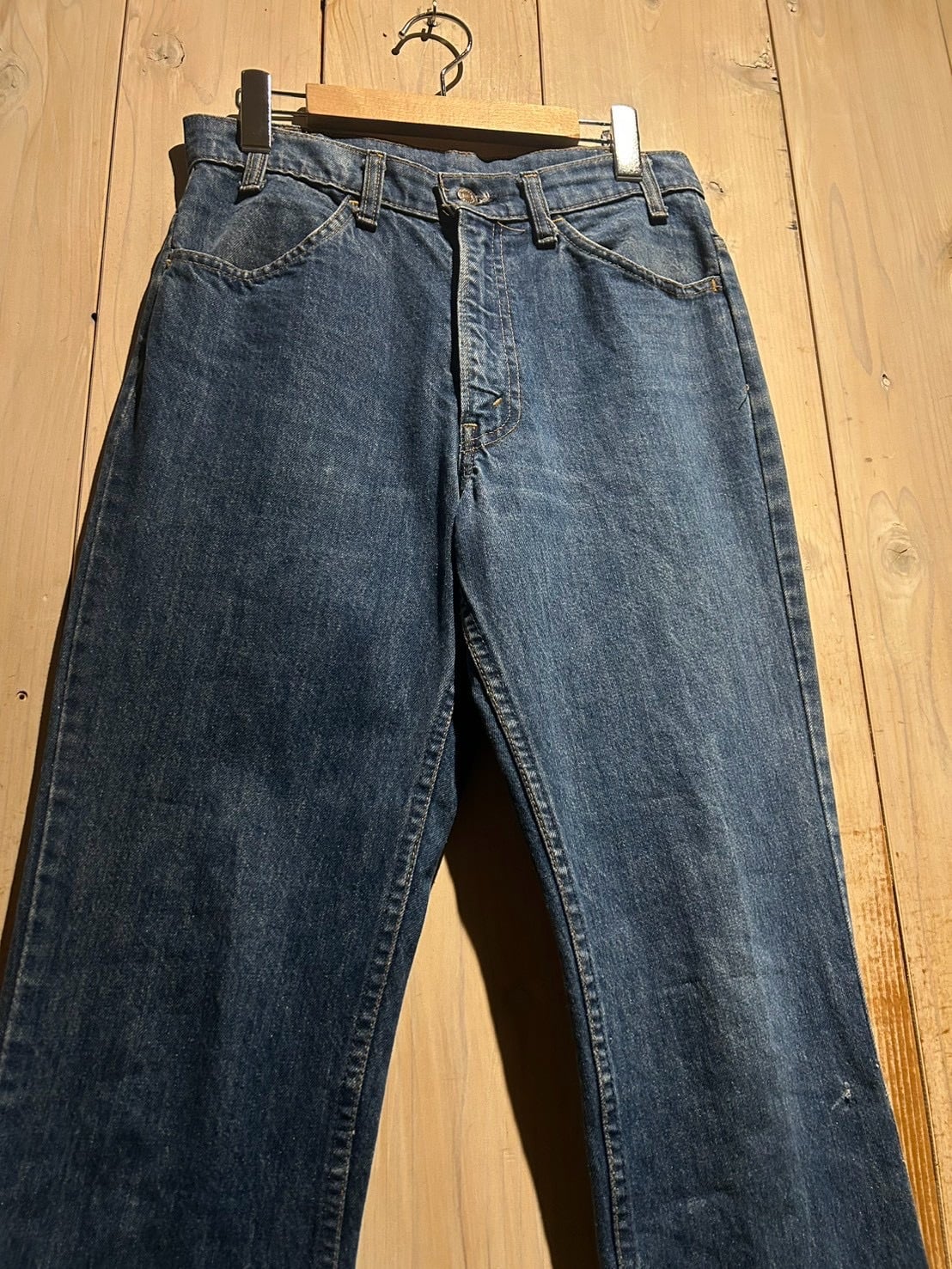 a.k.a.C.a.k.a vintage】70's “Levi's” “646” Vintage Flare Denim