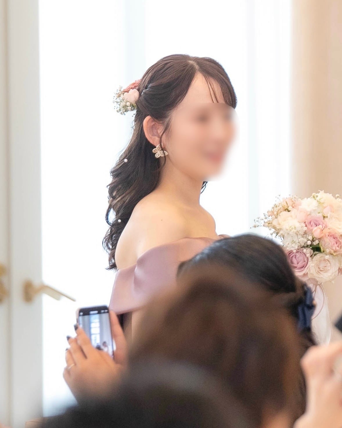 ブライダルイヤリング/ピアス【AE2112-12】 | ブライダル