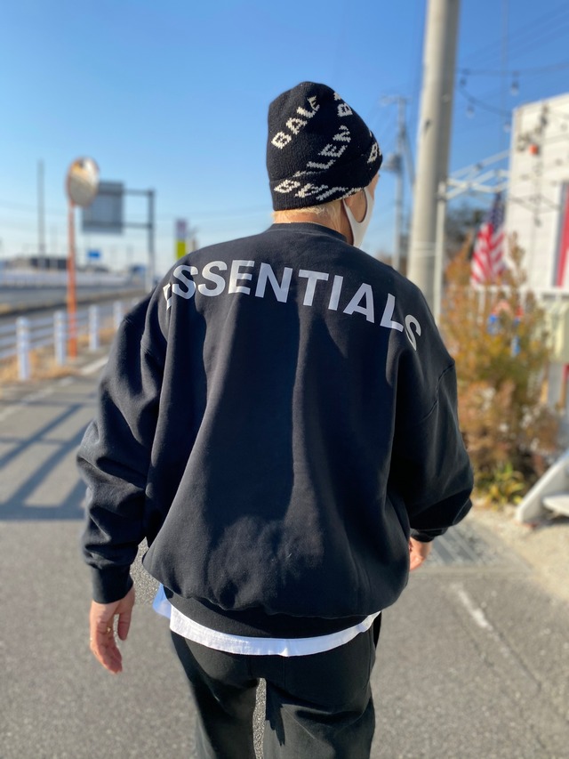 価格改正！FOG ESSENTIALS エッセンシャルズクルースウェット ¥27500→¥23000+tax