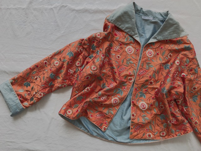 AMERICA Vintage silk embroidery jacket