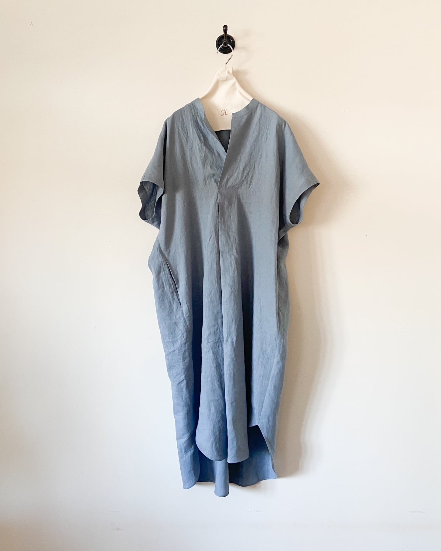 1dozen リネンロングシャツ　710139