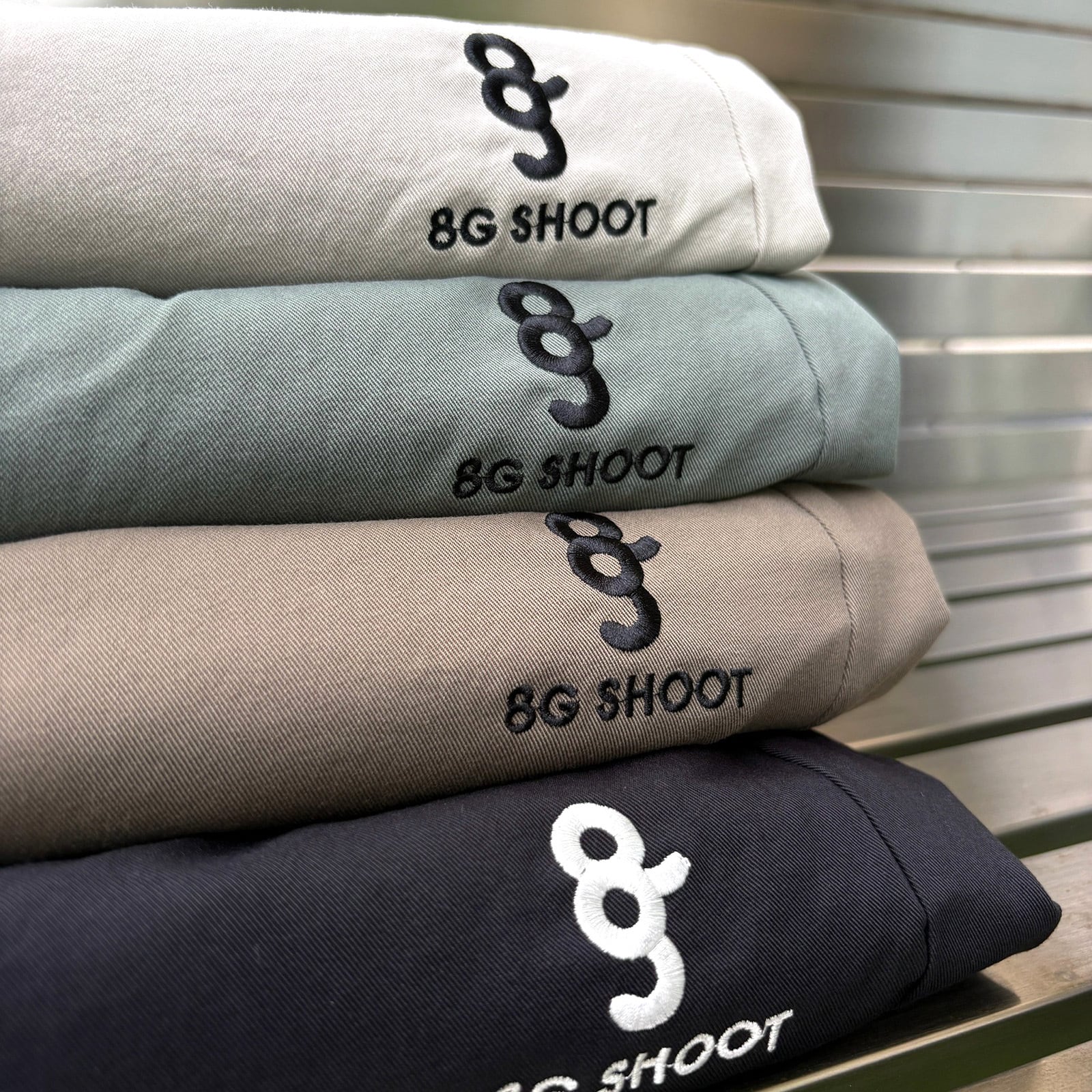ONE TUCK STRETCH PANTS -ASH BROWN- | 8G SHOOT WEBSTORE