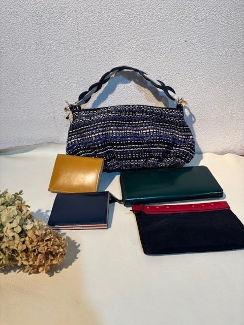 BARDOT ROSE 2WAYツイードショルダーバッグ