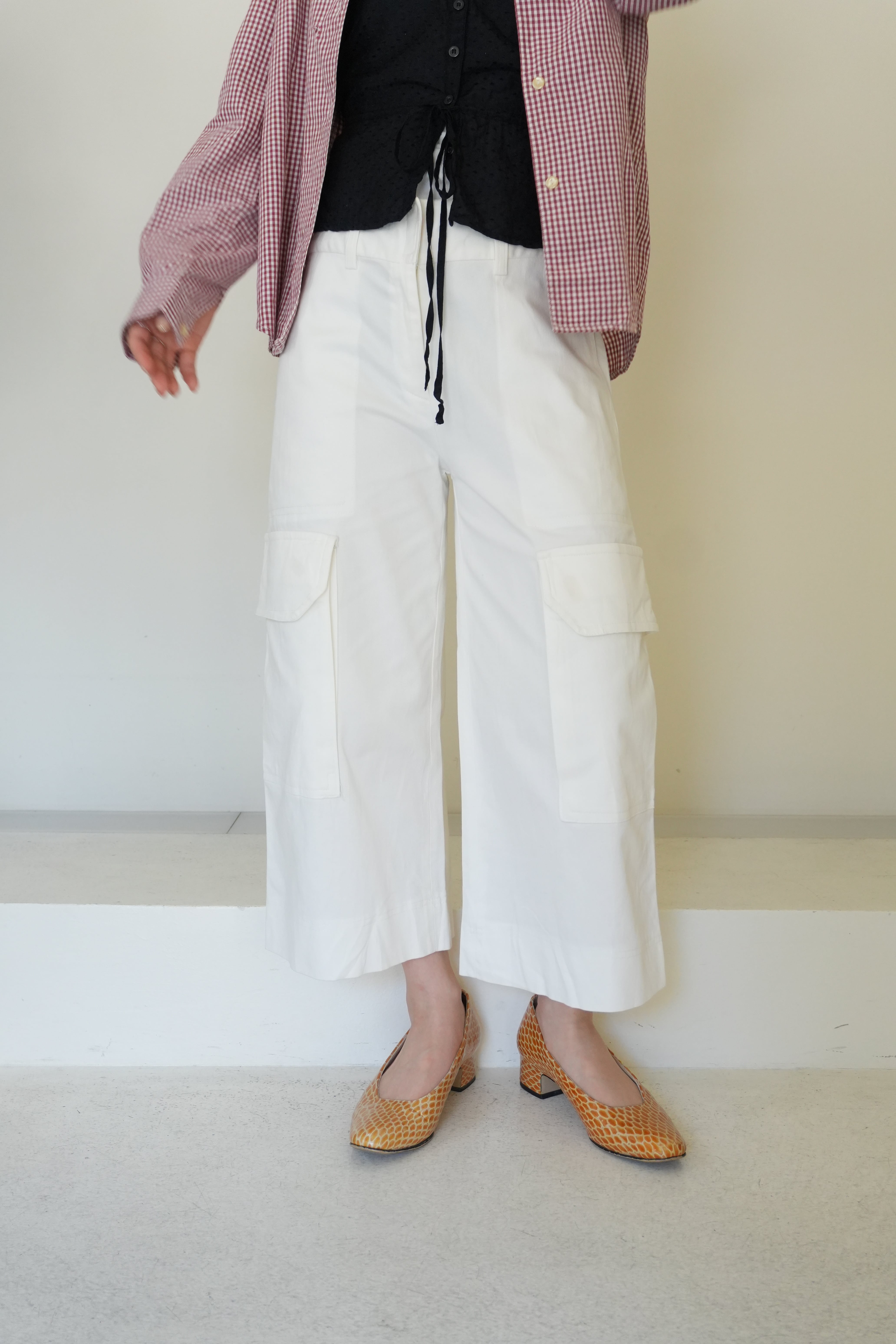 90s cropped pants
