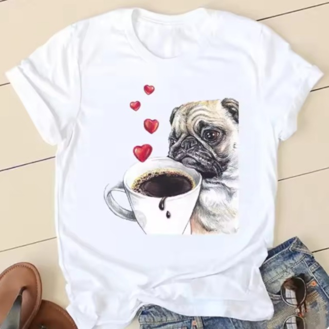 T-shirt　-coffe love-   　　a-item-0236