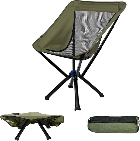 OutPort アウトドアチェア ハイバック 折りたたみ イス 軽量 コンパクト 