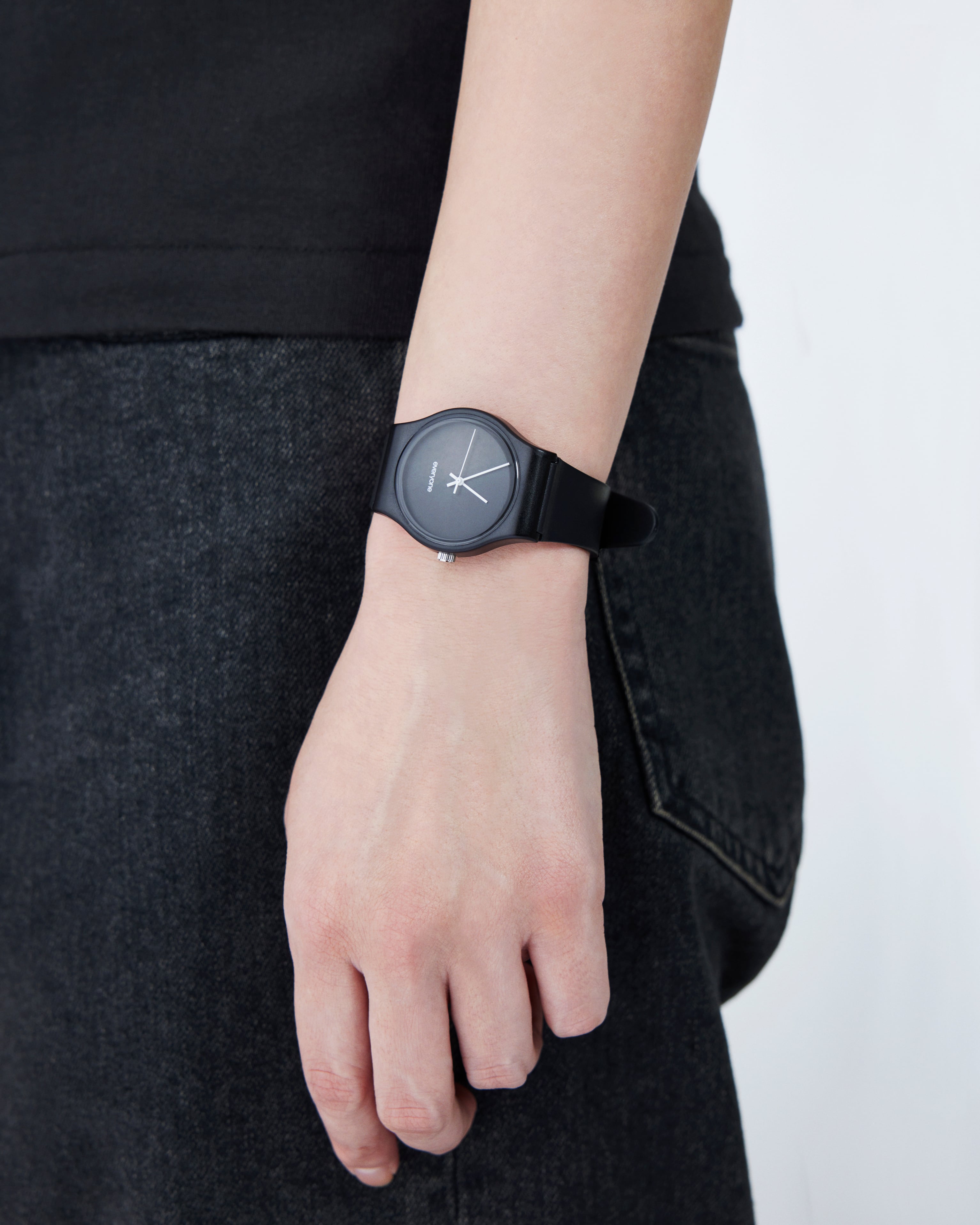 everyone mono watch by VAGUE WATCH Co.(BLACK) | everyone