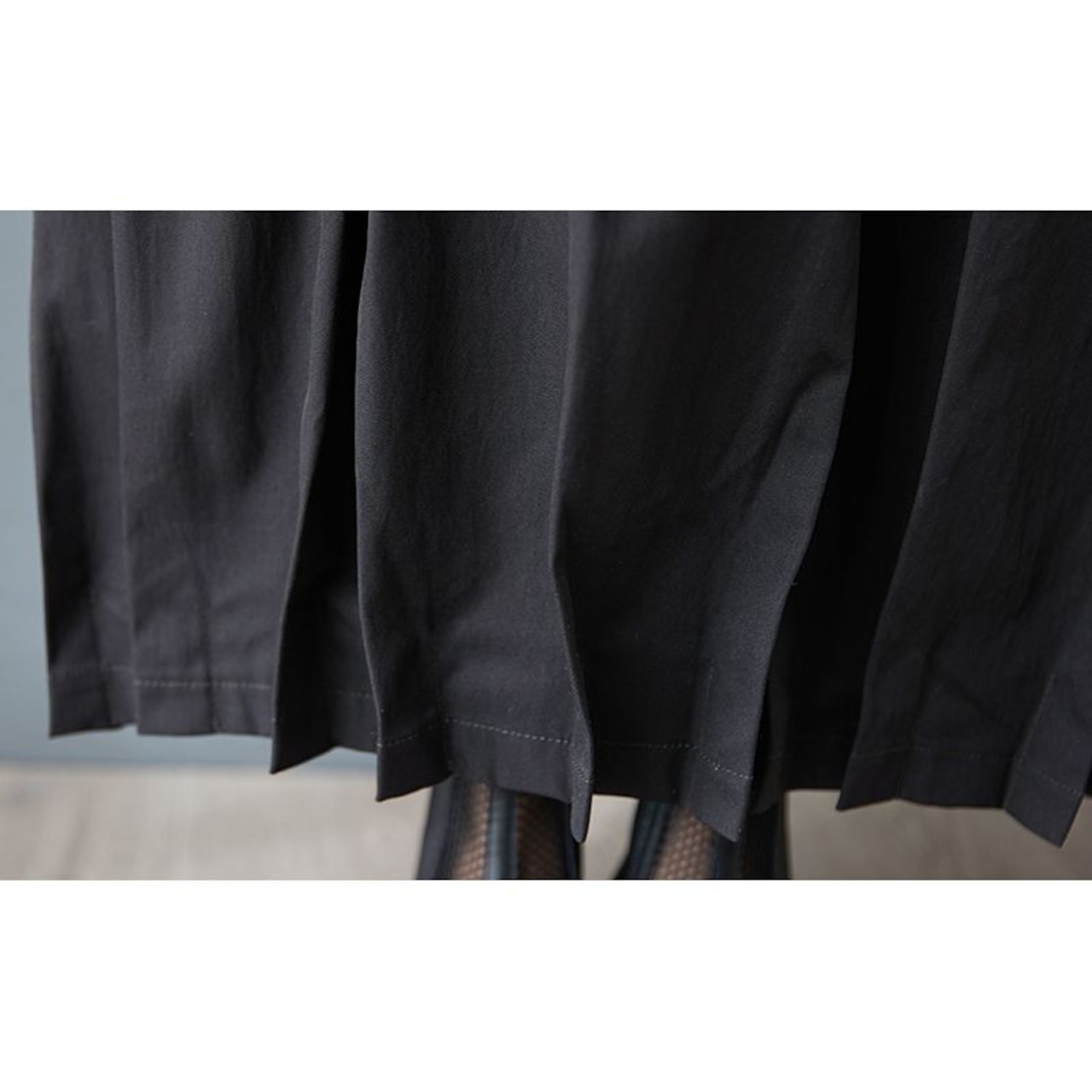 ワイドプリーツ スカート 00179