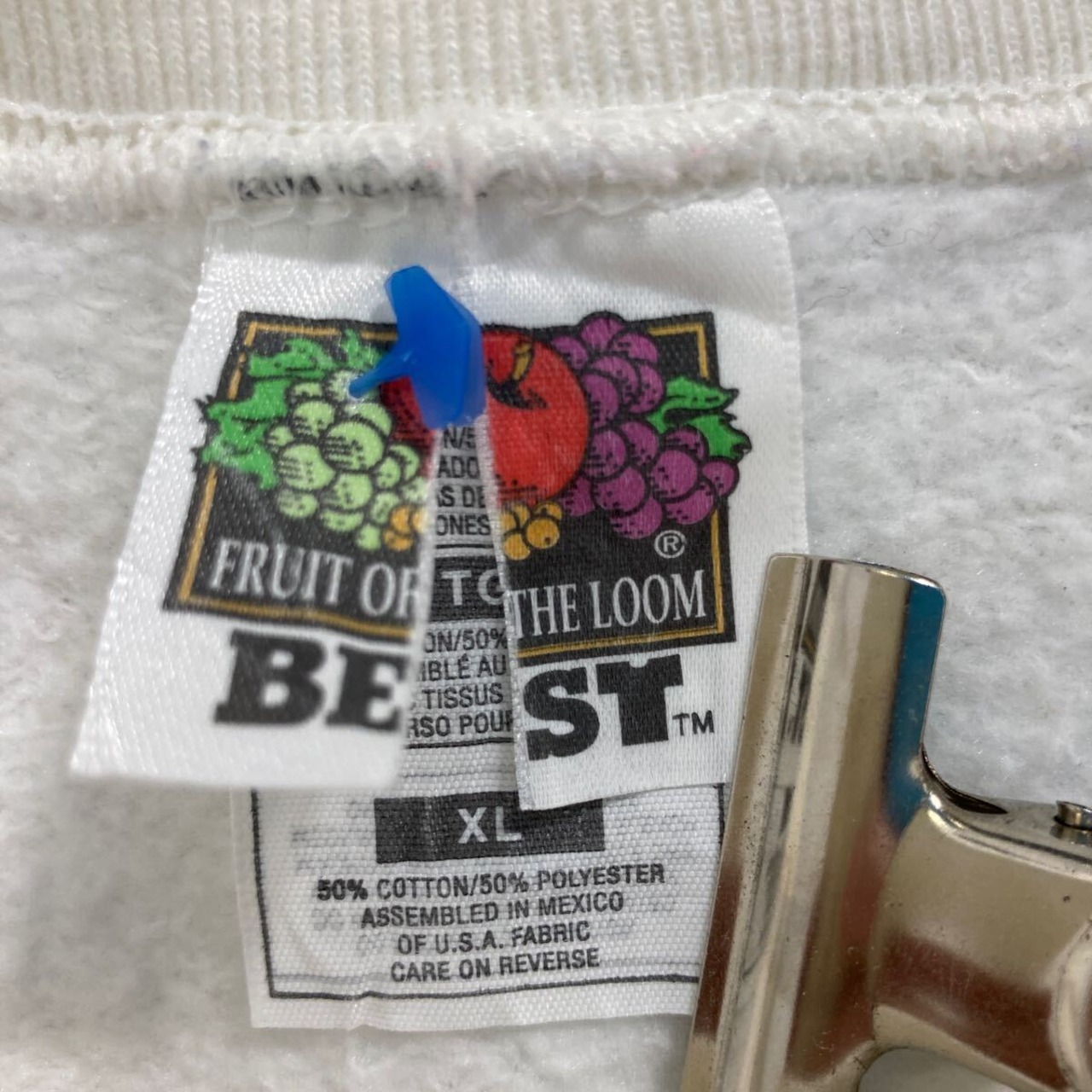 FRUIT of the LOOM プリントスウェット トレーナー XL ホワイト 
