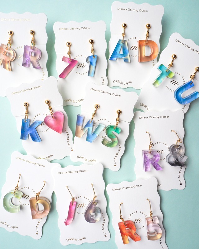 【毎月2日間限定▶︎次回9/30】 Alphabet Earrings