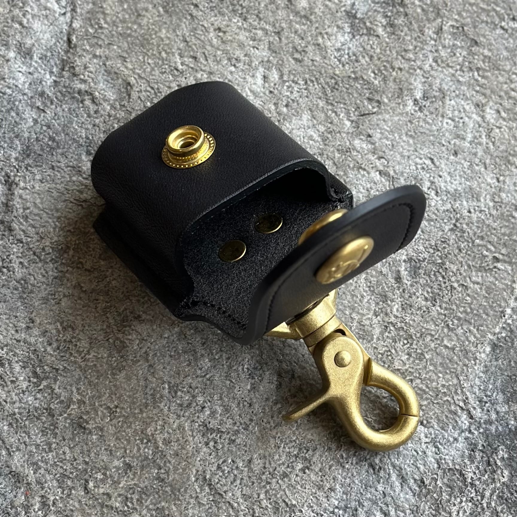 ケイページ　RRR 49枚セット シザーケース No.42 ネイビー 本革 5丁 – POCKE