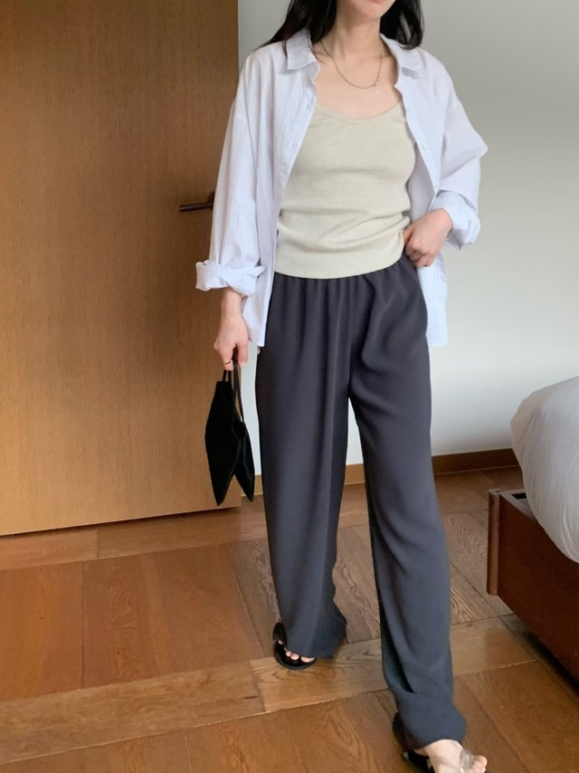 (予約) fl lanel / Soft lounge pants 2color