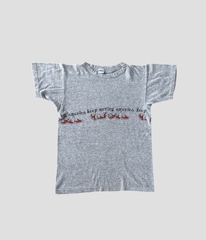 -Champion- Vintage 70s M Print T-shirt