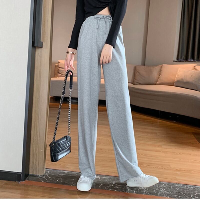 パンツ レディーススプリングストレッチウェスト エラスティック 伸縮 春物 ドラファッションホール47602290722