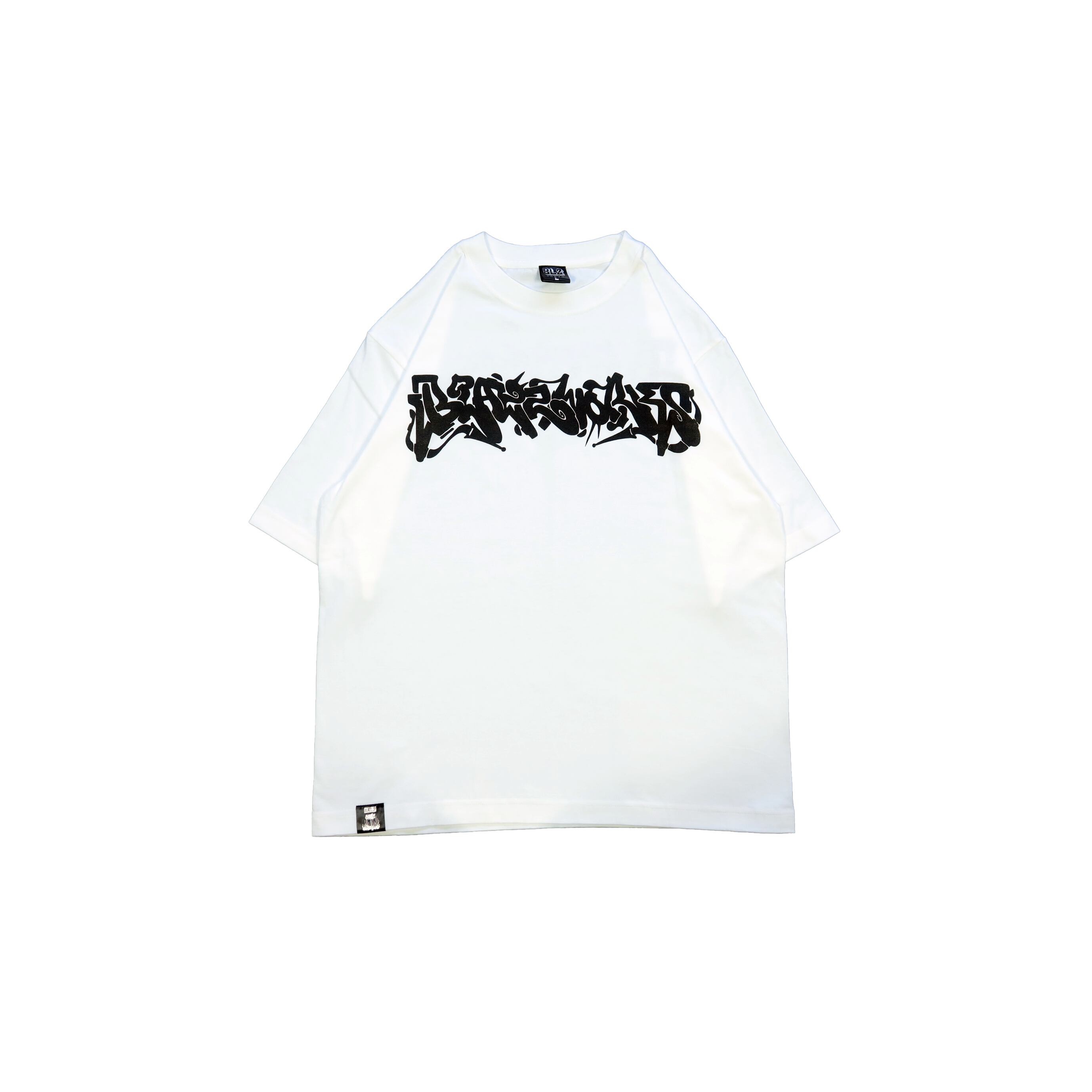BLAZZWORKS by ATOM BIG T-Shirt [WHITE] | blazz works