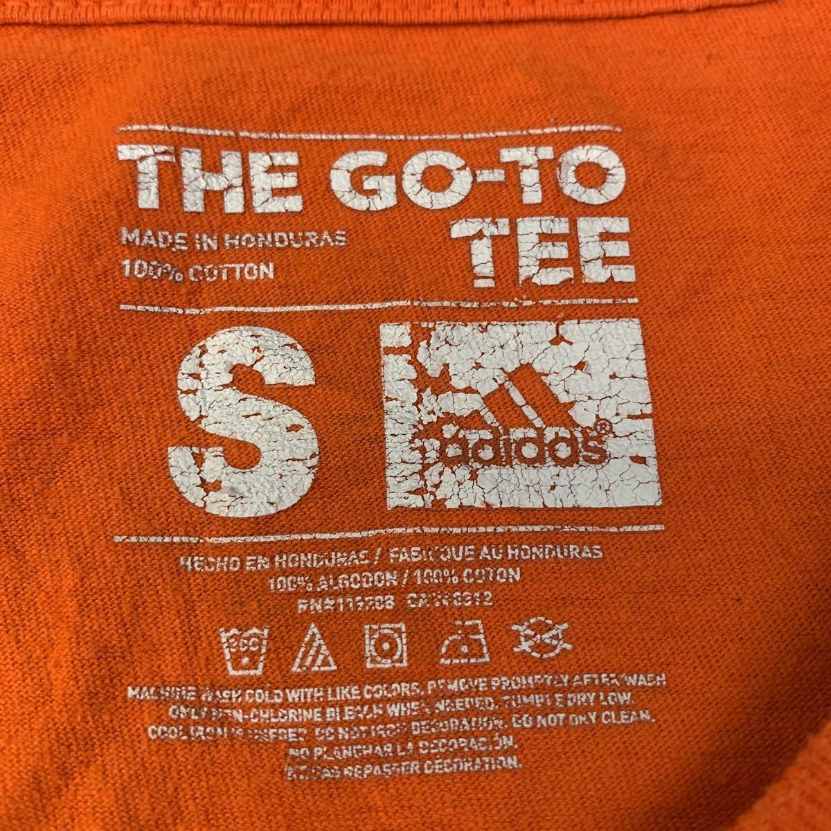 adidas 半袖 プリント Tシャツ S オレンジ NBA フェニックス サンズ