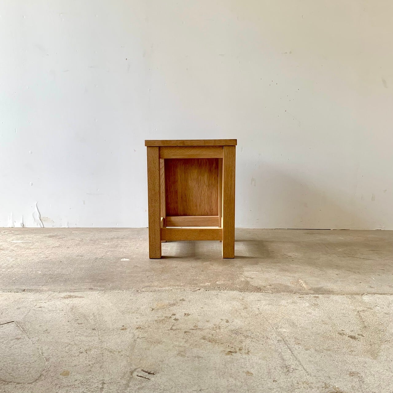 図工室の椅子　スツール　古家具　0464