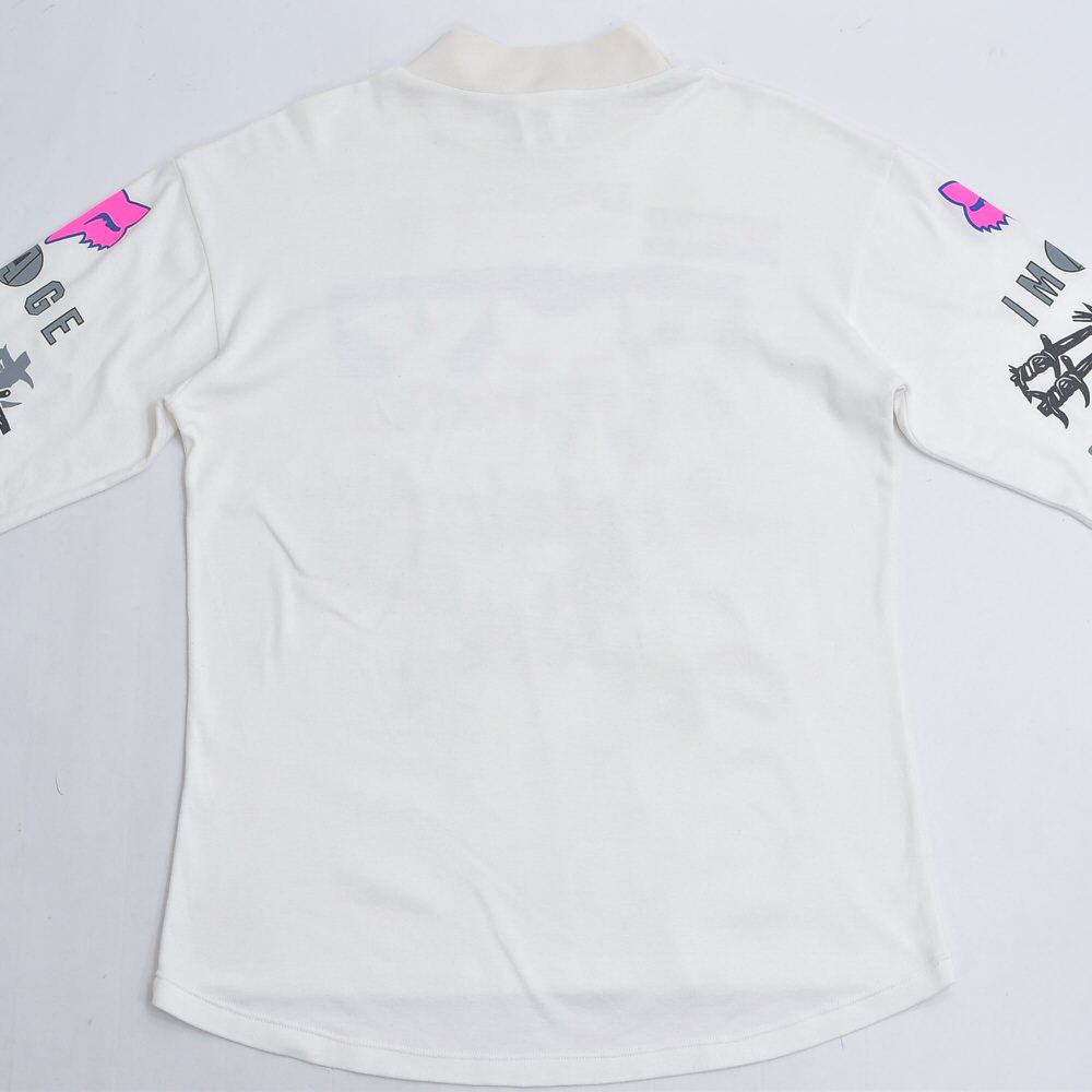 メンズ 希少 90s フォックスレーシング ロンT L ホワイト モトクロス T