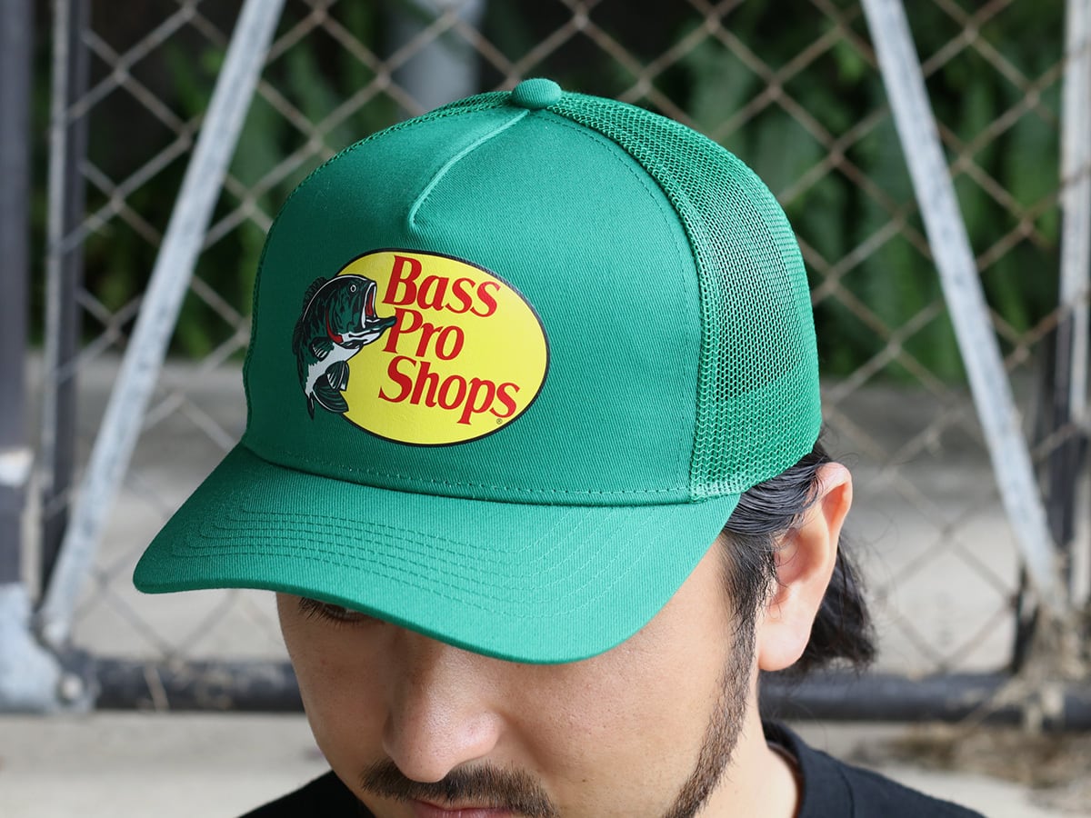Bass Pro Shops バスプロショップス Mesh Trucker Cap メッシュ