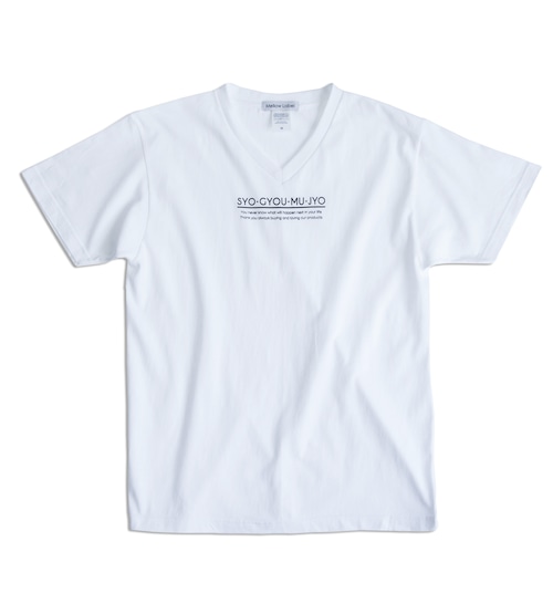 Mellow Label 諸行無常 Vネック T-shirt 