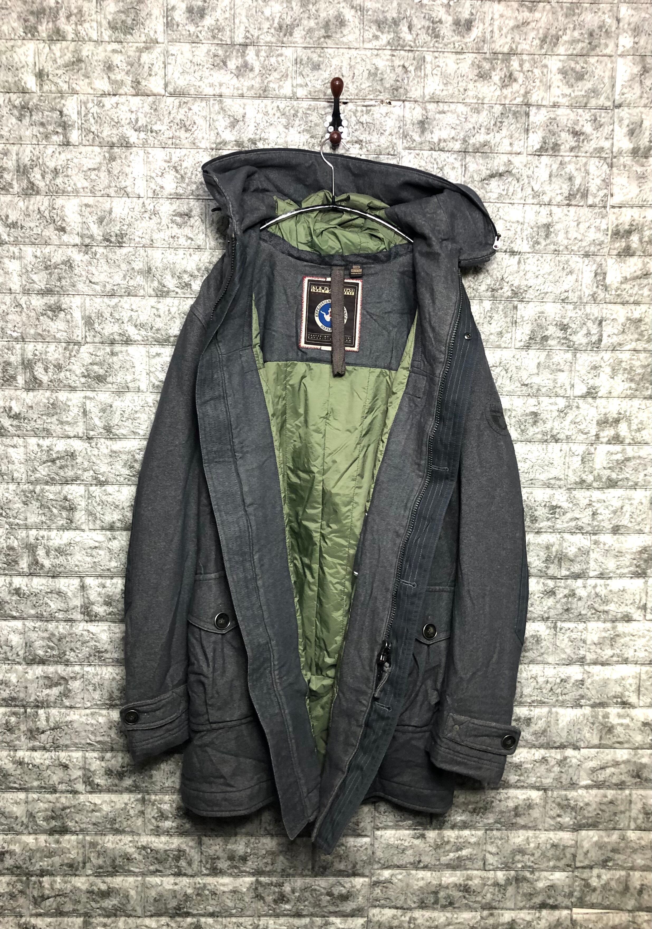 □ ナパピリ NAPAPIJRI □カモフラ キャンバス＆レザー トートバッグ 