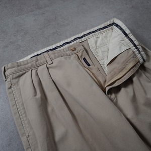 90s Polo by Ralph Lauren POLO CHINO "ANDREW" beige W36L30 古着