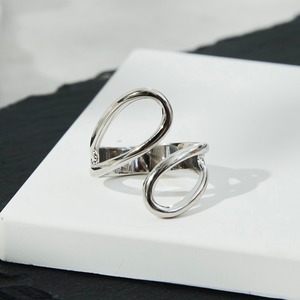 S925 open ring【SILVER】#r20