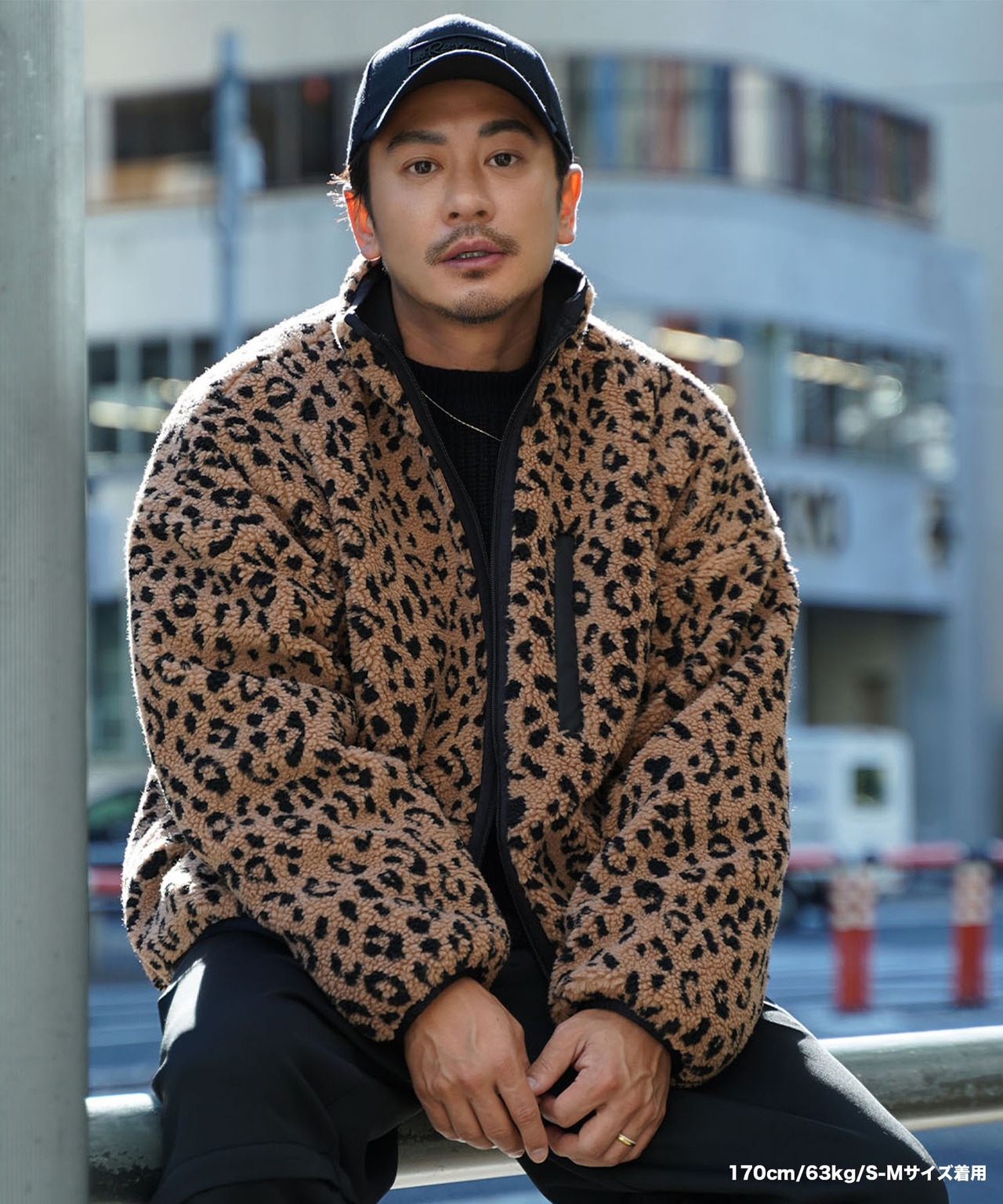 【#Re:room】LEOPARD BOA BLOUSON［REJ116］